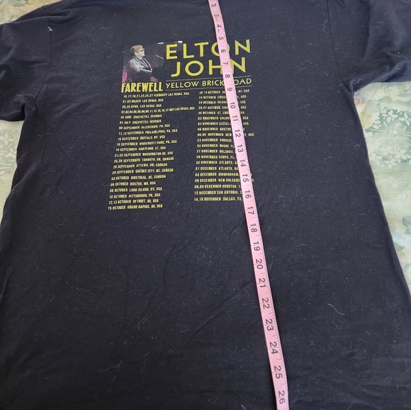 ELTON JOHN CONCERT TEE UNISEX - Picture 6 of 6